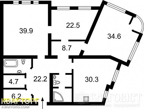 Sell 3-room apartment. Киев, Воздвиженская — photo 3