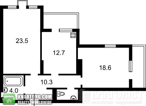 Sell 2-room apartment. Киев, Голосеевская — photo 10