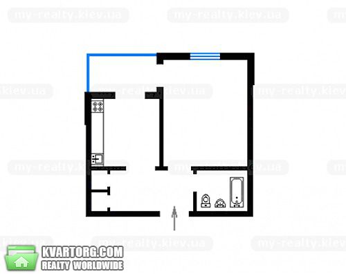 Sell 1-room apartment. Киев,  Астраханская — photo 4