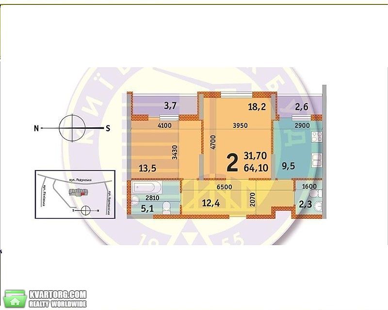 Sell 2-room apartment. Киев,  Радунская — photo 2
