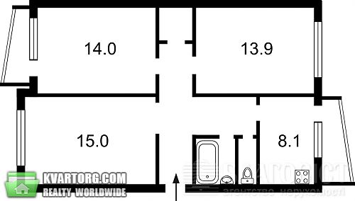 Sell 3-room apartment. Киев, Королева пр — photo 9