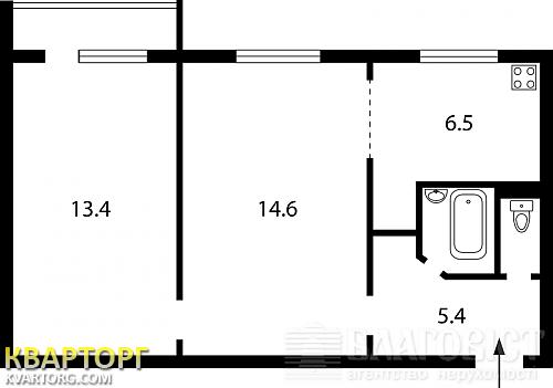 Sell 2-room apartment. Киев,  Леси Украинки бул — photo 2