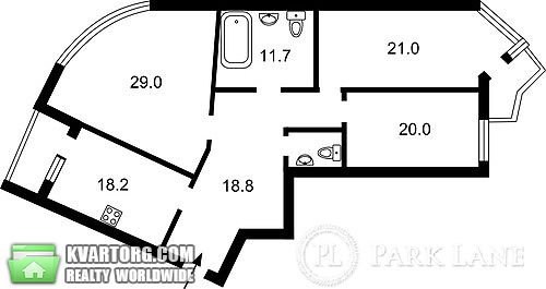 Sell 3-room apartment. Киев,  Срибнокильская — photo 3
