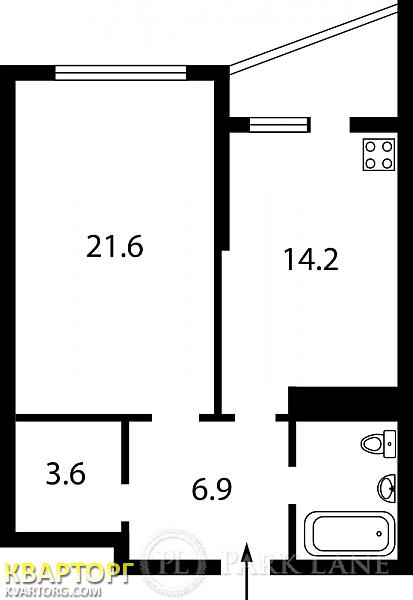Sell 1-room apartment. Киев, Ахматовой — photo 5