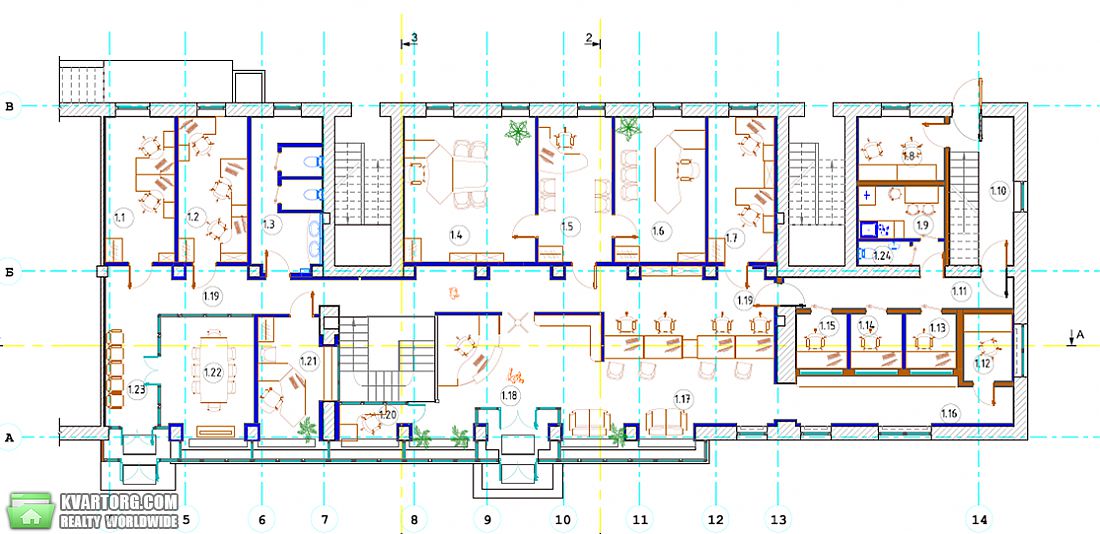Rent out office. Киев, бульвар труда — photo 9