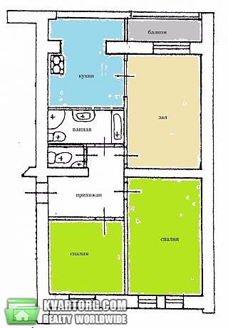Rent out 3-room apartment. Киев,  Юрковская — photo 2