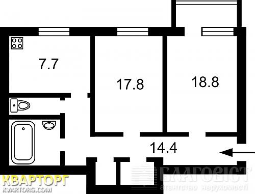 Sell 2-room apartment. Киев,  Гоголевская — photo 7
