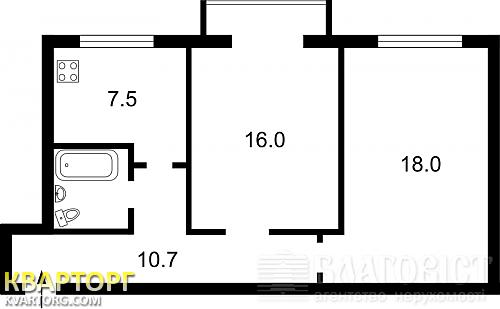 Sell 2-room apartment. Киев,  Гончара — photo 2