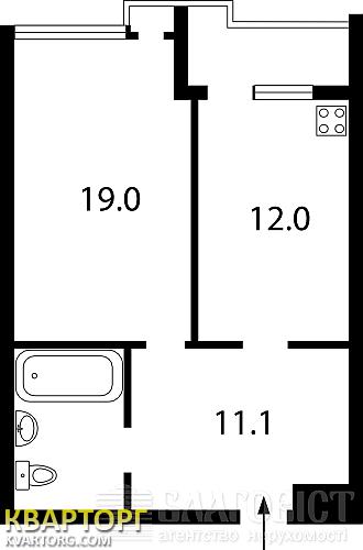 Sell 1-room apartment. Киев,  Белорусская — photo 3