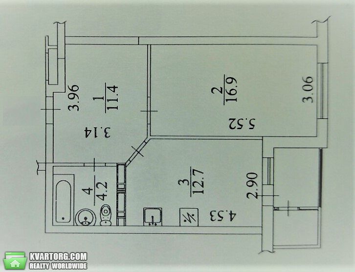 Sell 1-room apartment. Киев,  Ясиноватский пер — photo 10