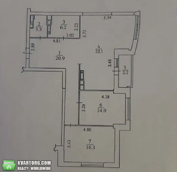 Sell 3-room apartment. Киев, пер. Моторный — photo 9