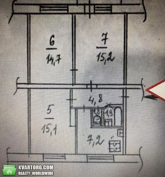 Sell 3-room apartment. Киев,  Выборгская — photo 3