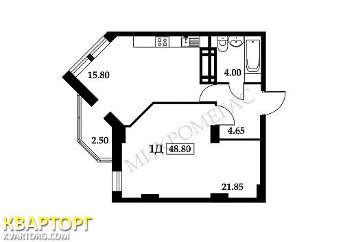 Sell 1-room apartment. Одесса, Школьная — photo 6