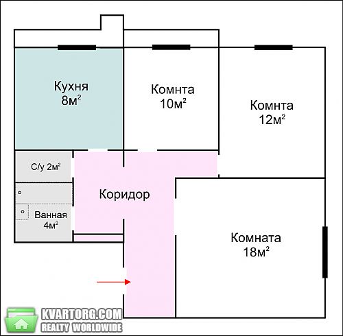 Sell 3-room apartment. Киев, Ахматовой — photo 3