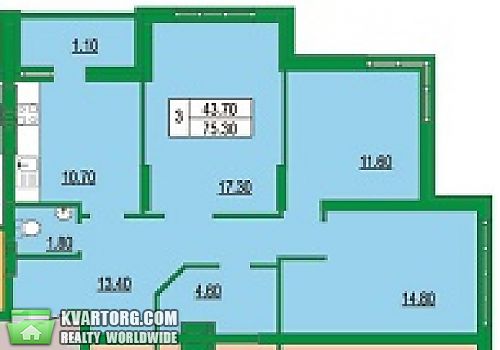 Sell 3-room apartment. Киев, Академика Вильямса — photo 2