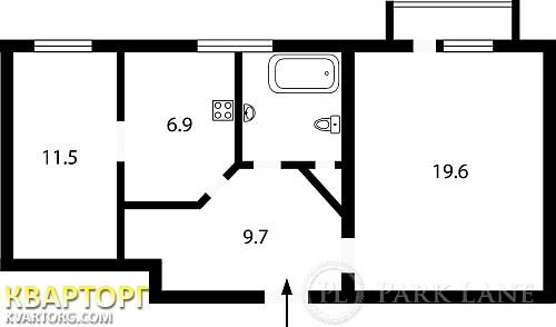 Sell 2-room apartment. Киев,  Барбюса — photo 2