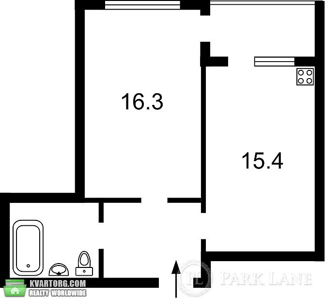 Sell 1-room apartment. Киев,  Бажана — photo 2