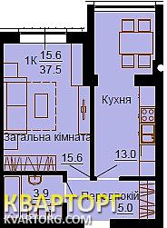 Sell 1-room apartment. Киев, Сагайдачного — photo 8
