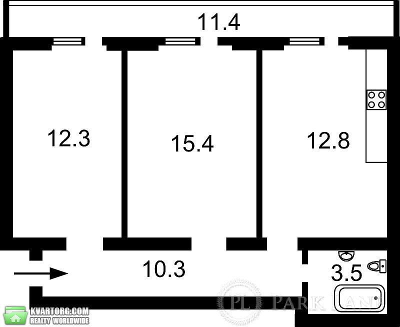 Sell 2-room apartment. Киев,  Вильямса — photo 2