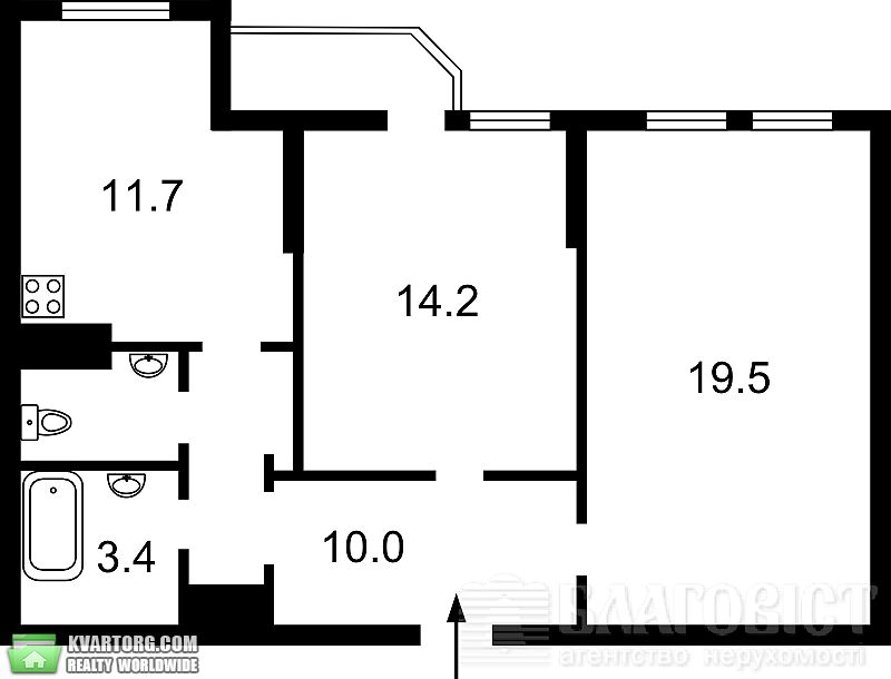 Sell 2-room apartment. Киев,  Палладина пр — photo 6