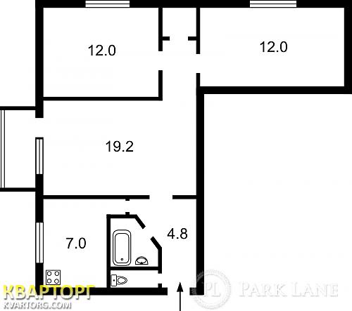 Sell 3-room apartment. Киев,  Строителей — photo 2