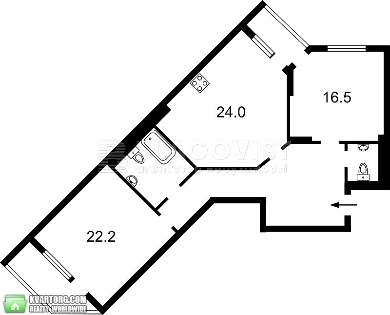 Sell 3-room apartment. Киев,  Голосеевская — photo 1