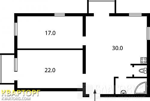 Sell 3-room apartment. Киев,  Золотоворотская — photo 2