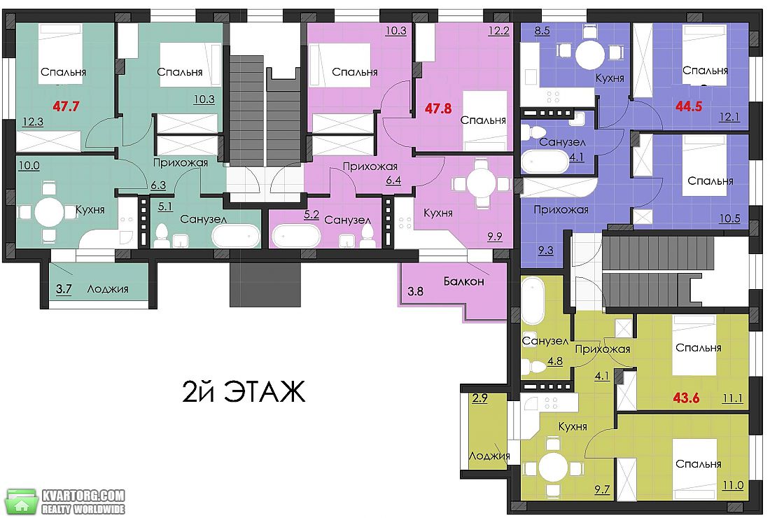 Sell 2-room apartment. Одесса, Левитана — photo 4