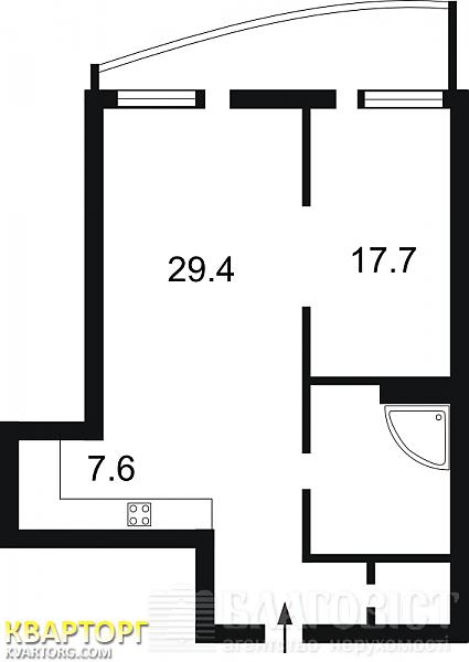 Sell 2-room apartment. Киев,  Мирного Панаса — photo 2