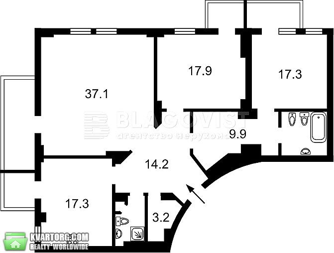 продам 3-комнатную квартиру. Киев,   Дружбы Народов бул - фото 2
