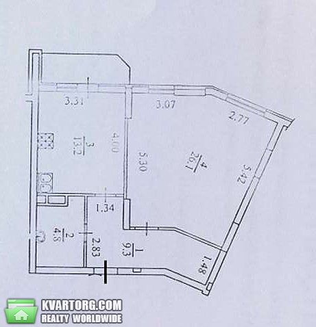 Sell 1-room apartment. Киев,  Ломоносова — photo 2