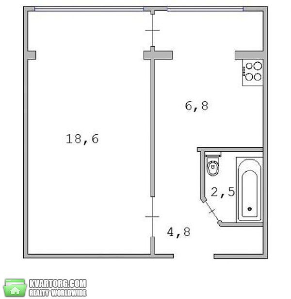 Sell 1-room apartment. Киев,  Малиновского — photo 3