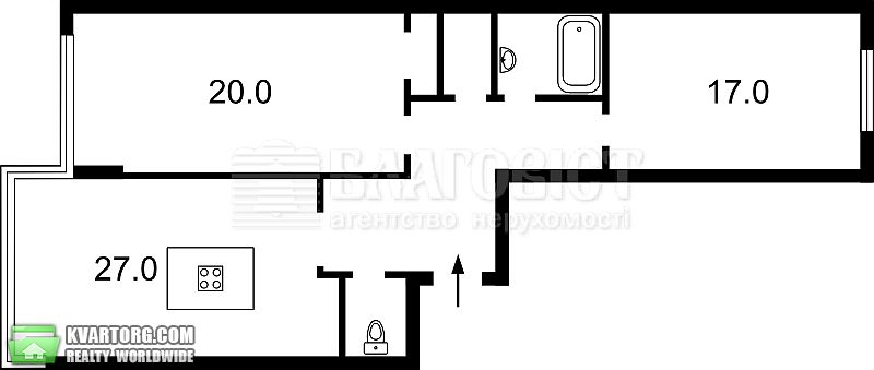 Sell 3-room apartment. Киев,  Днепровская наб — photo 3