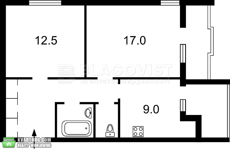 Sell 2-room apartment. Киев, ул. Коперника — photo 5