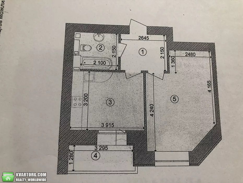 Sell 1-room apartment. Киев,  Кайсарова — photo 2