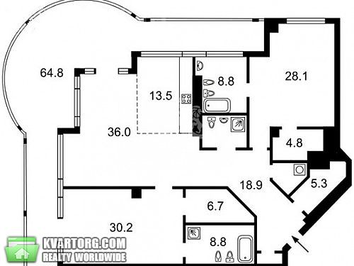 Sell 3-room apartment. Киев,  Мазепы — photo 8