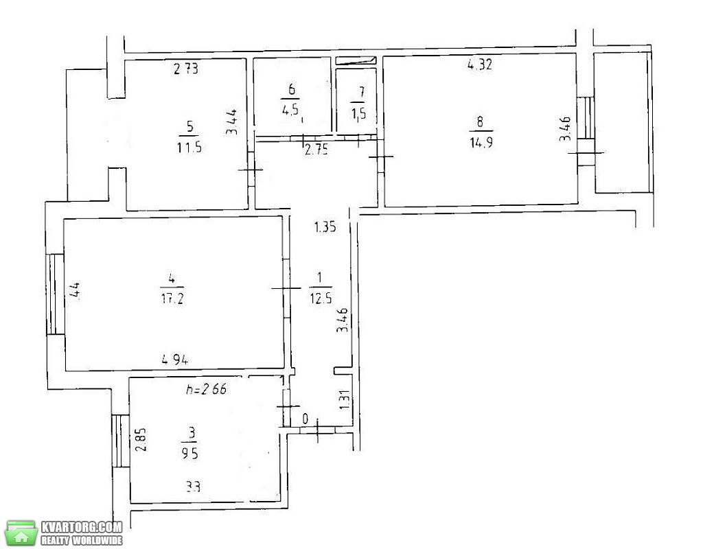 Sell 3-room apartment. Киев,  Героев Днепра — photo 3