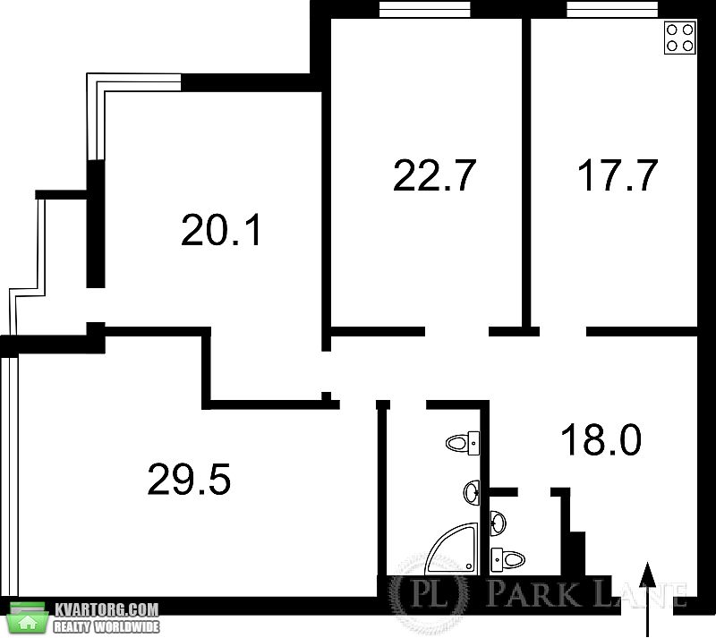 Sell 3-room apartment. Киев,  Белорусская — photo 4