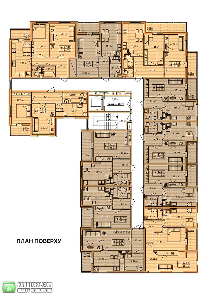 Sell 1-room apartment. Киев, Августина Волошина — photo 3
