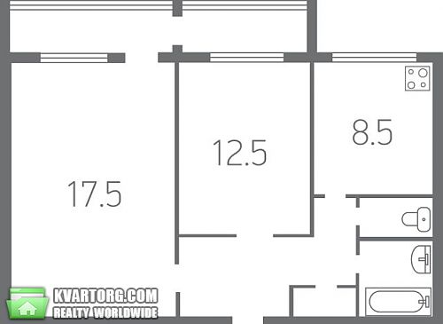 Sell 2-room apartment. Киев, Глушкова пр — photo 5