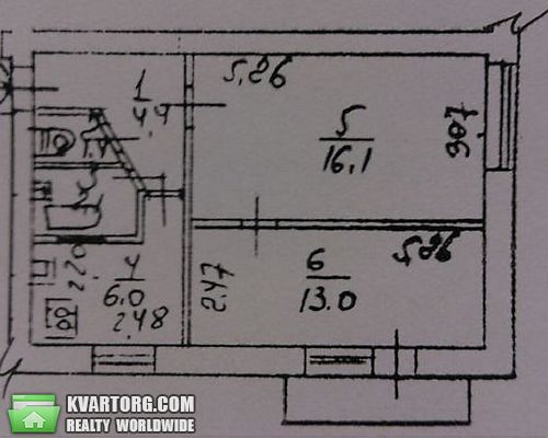 Sell 2-room apartment. Киев,  Полесская — photo 10