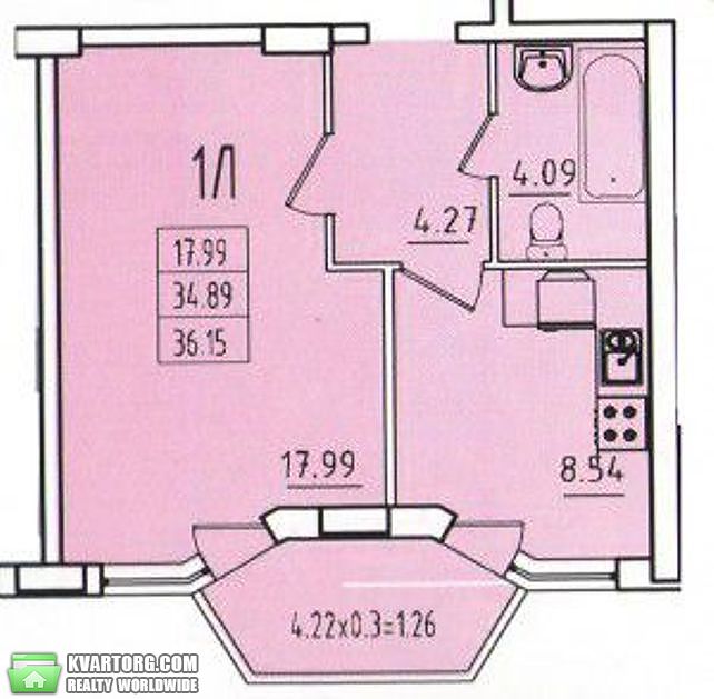 Sell 1-room apartment. Одесса, Левитана — photo 1