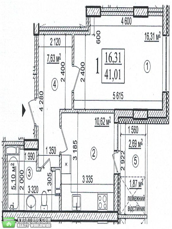 Sell 1-room apartment. Киев, Платоновский переулок — photo 2