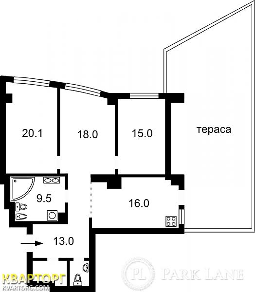 Sell 3-room apartment. Киев,  Оболонская наб — photo 2