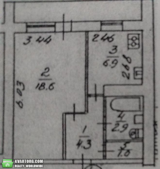 Sell 1-room apartment. Киев, Маршала Рокоссовского — photo 2