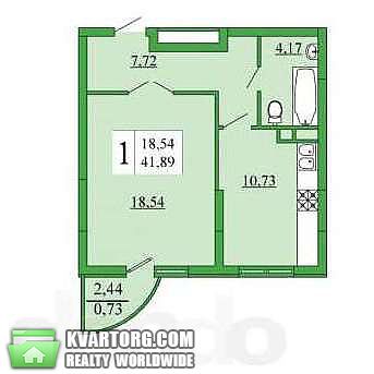 Sell 1-room apartment. Киев,  Ломоносова — photo 2
