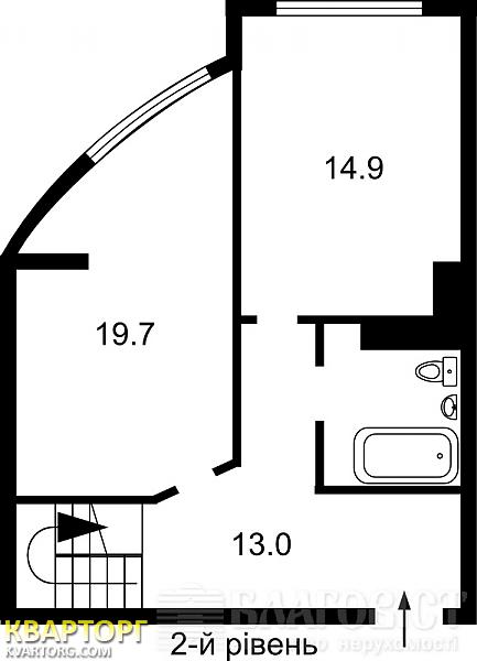 Sell 3-room apartment. Киев, Ахматовой — photo 2