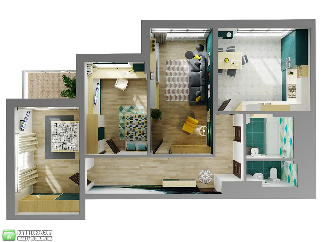 Sell 3-room apartment. Киев,  Ушинского — photo 2