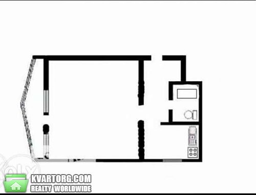Sell 1-room apartment. Киев, Тычины пр — photo 7