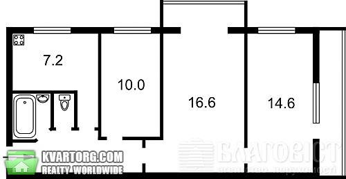 Sell 3-room apartment. Киев, Серафимовича — photo 1